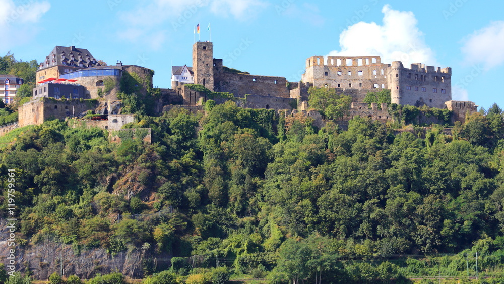 Burg Rheinfels in Sankt Goar. (August 2016)