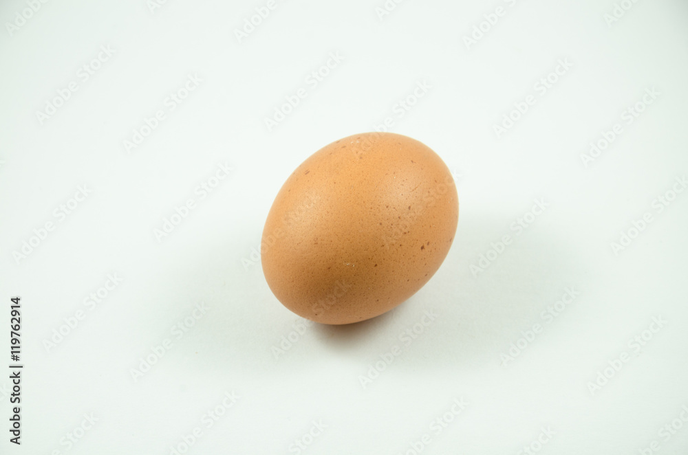 Isolated Egg With With White BackGround Isolated Egg With With White BackGround
