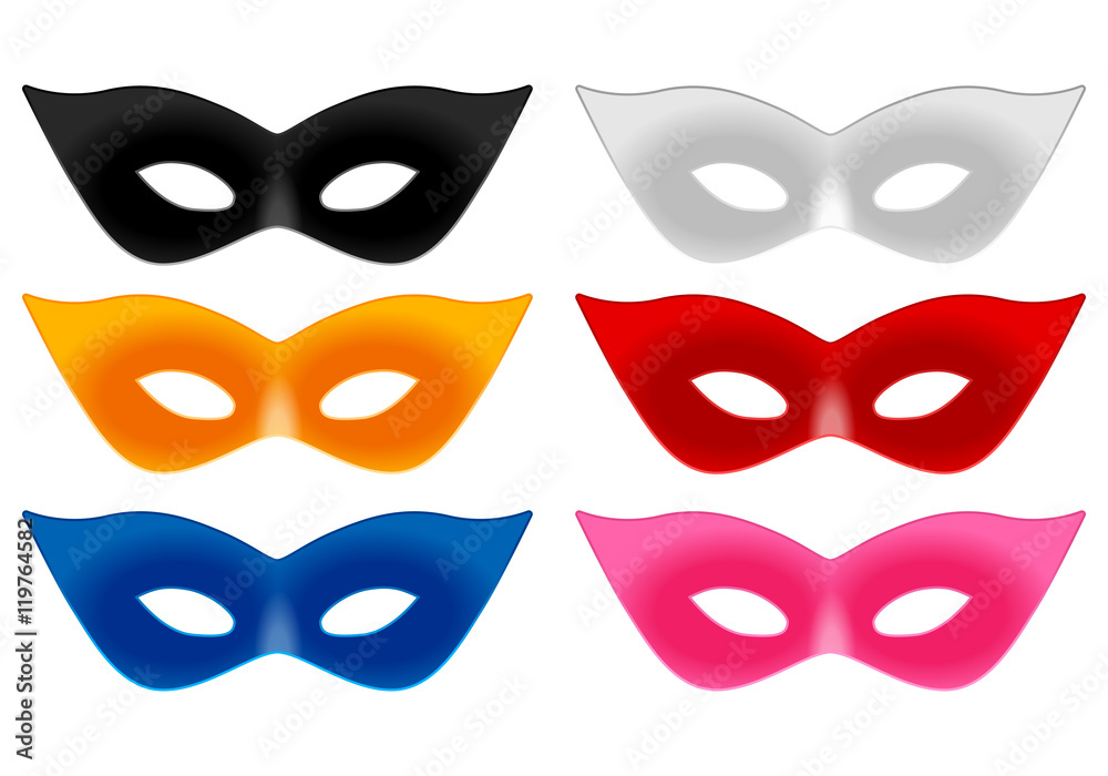 Carnival mask set Carnival mask set