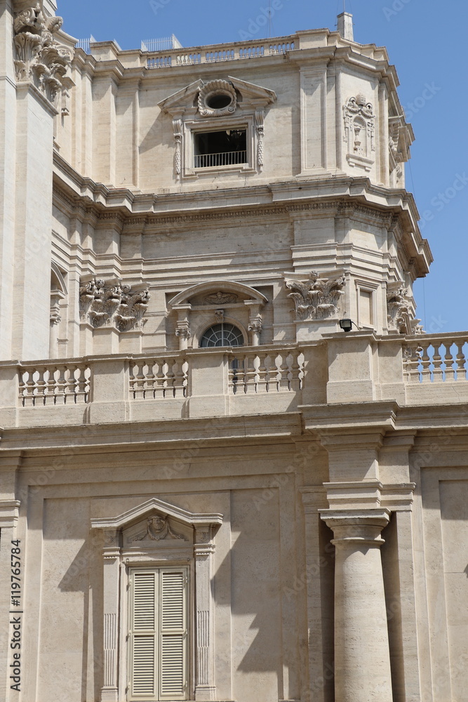 Détail de la Basilique Saint Pierre du Vatican