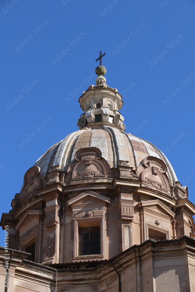 Eglise Santi Luca e Martina à Rome