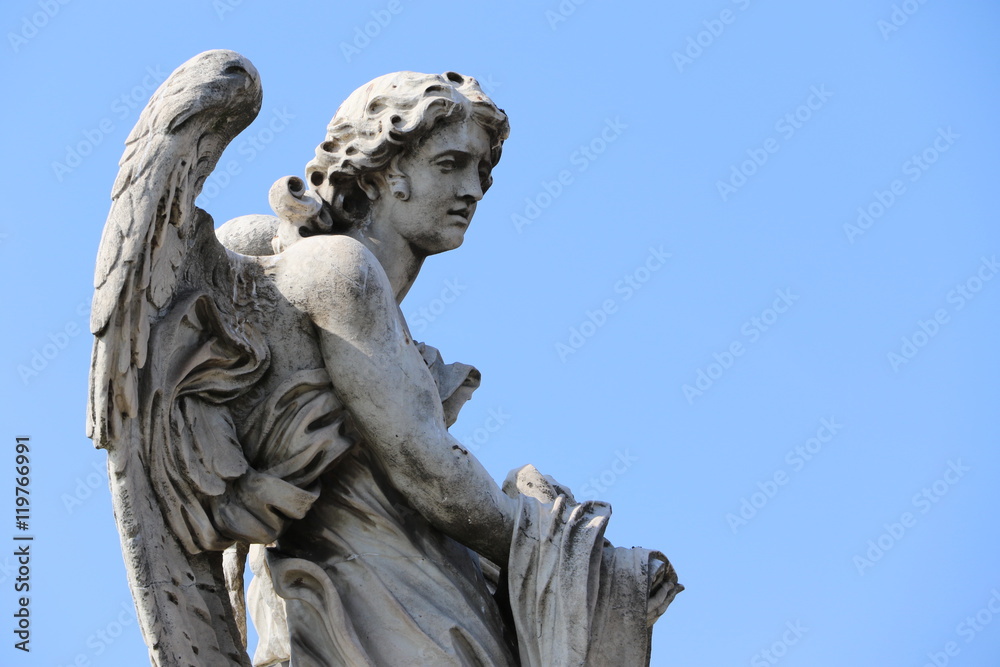 Statue d'ange du pont Saint-Ange à Rome