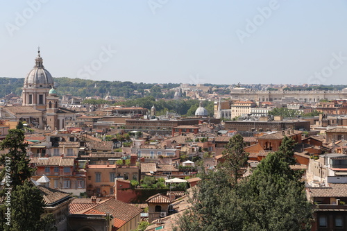 Vue panoramique de Rome