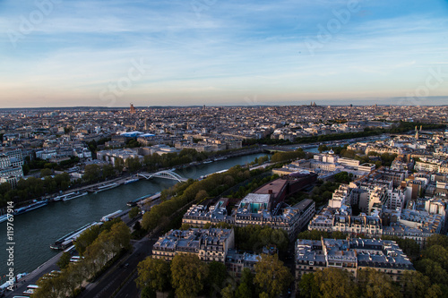 Vista dalla torre Eiffel