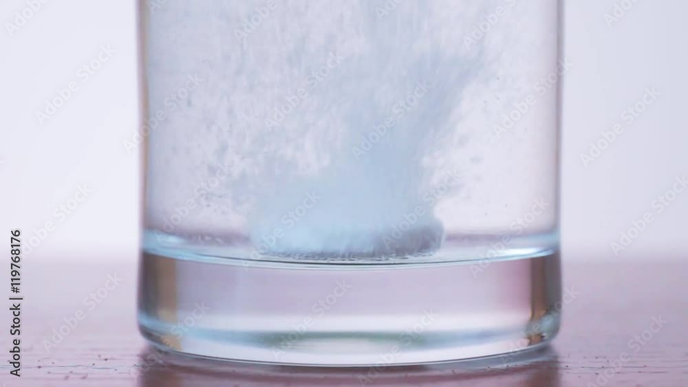 the Effervescent Tablet in a Glass of Water. Aspirin. the Effervescent Tablet in a Glass of Water. Aspirin.
