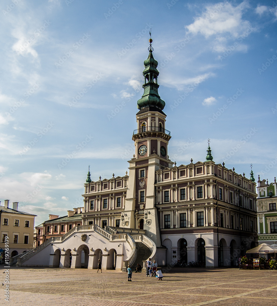 Fototapeta premium Zamojski Ratusz