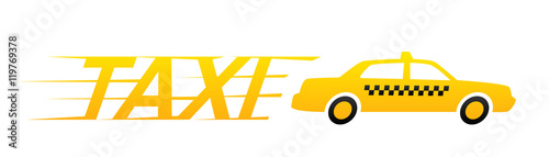 Logo taxi car