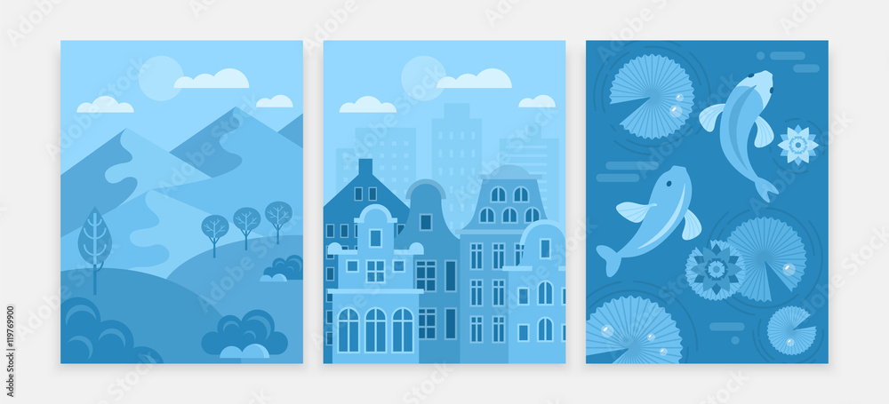 Naklejka premium Digital tablet background set for games and apps design. Isolate