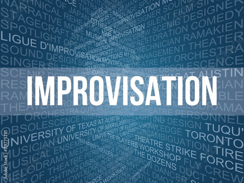 Slika na platnu improvisation