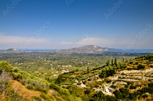Zakynthos Island panorama photo