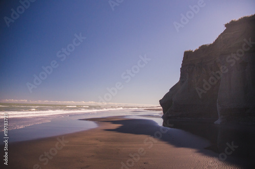 rock formations at the sea shore