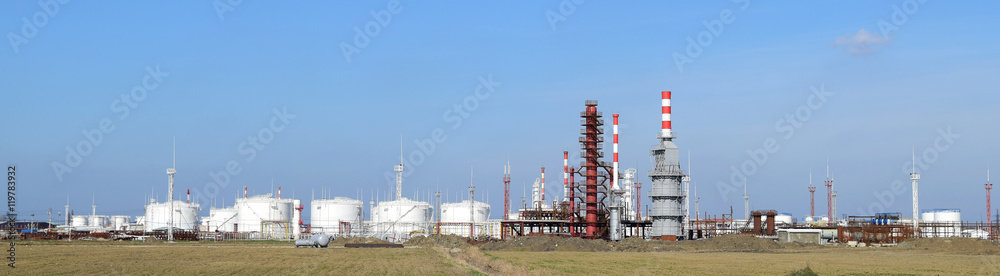 Distillation columns, pipes and other equipment furnaces refinery. Distillation columns, pipes and other equipment furnaces refinery.