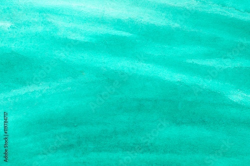 turquoise watercolor painted background texture