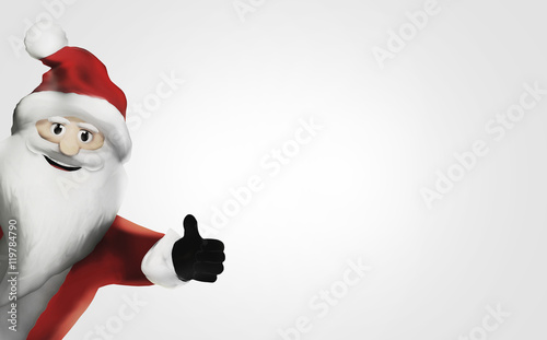 3D Render glücklicher Weihn...