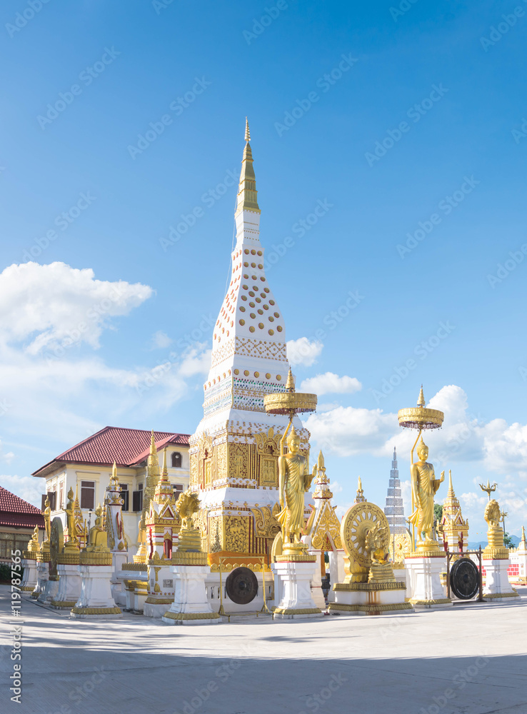 Fototapeta premium Buddhist thatnakhon ,nakhon phanom in thailand