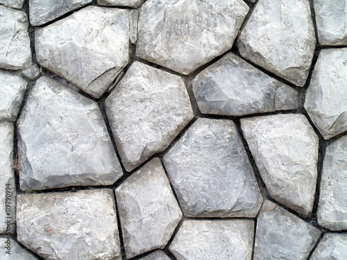 large grey stone wall textured for background