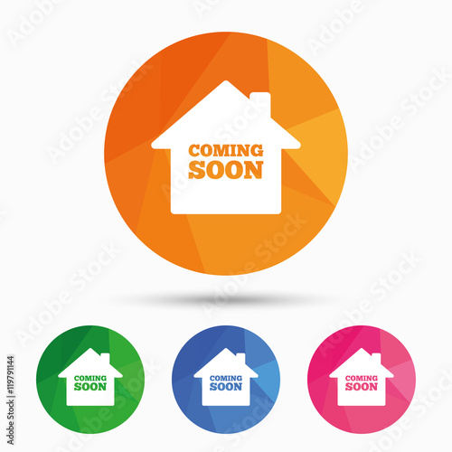 Homepage coming soon icon.