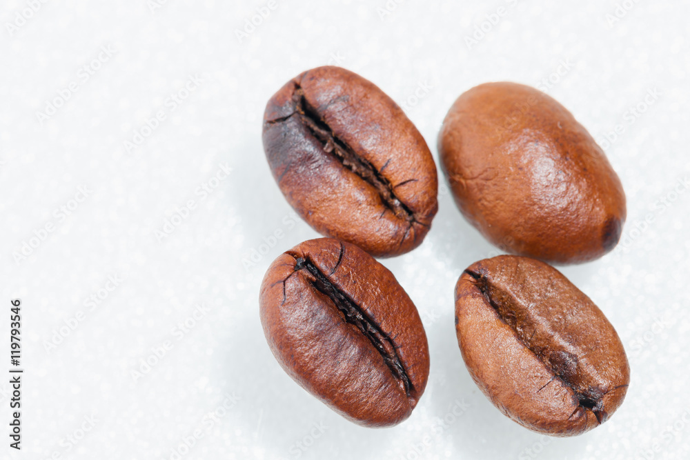 Macro coffee beans Macro coffee beans
