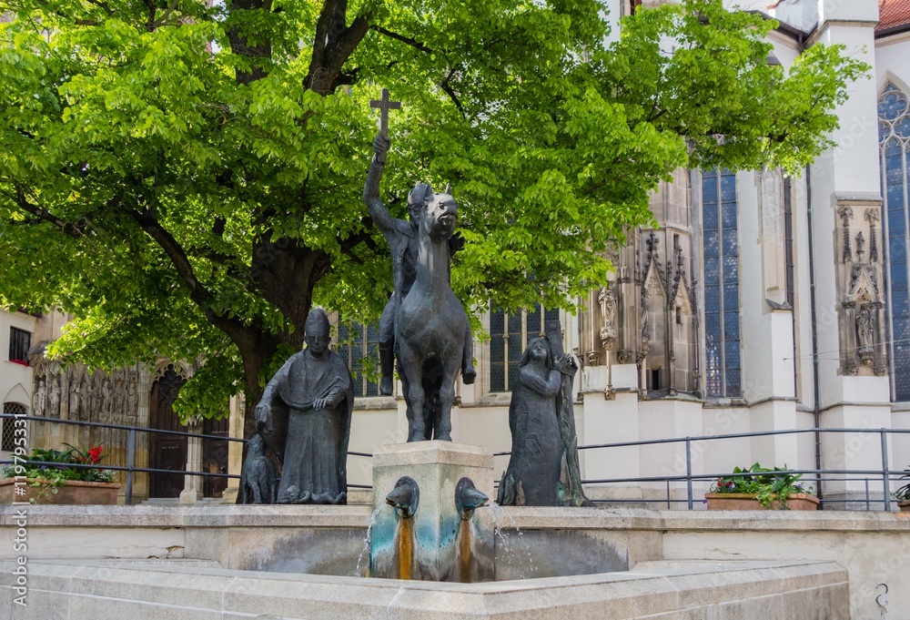 Naklejka premium Augsburger Heilige