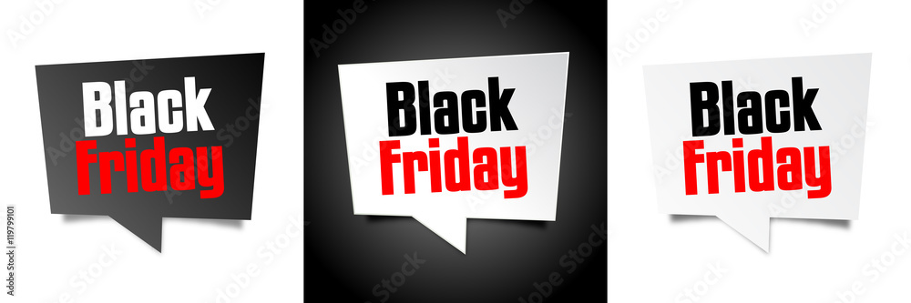 Obraz premium Black friday