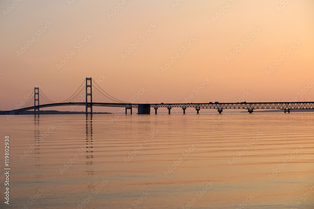 Mackinac suspension bridge