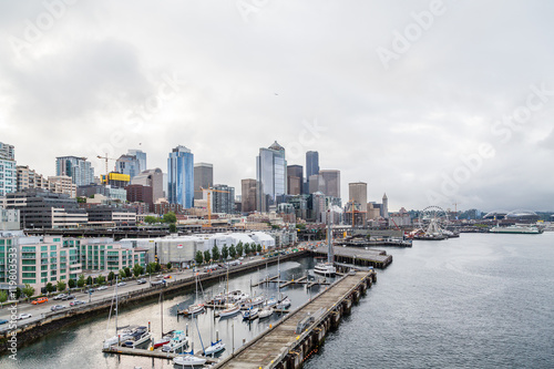 Marina on Coast of Seattle
