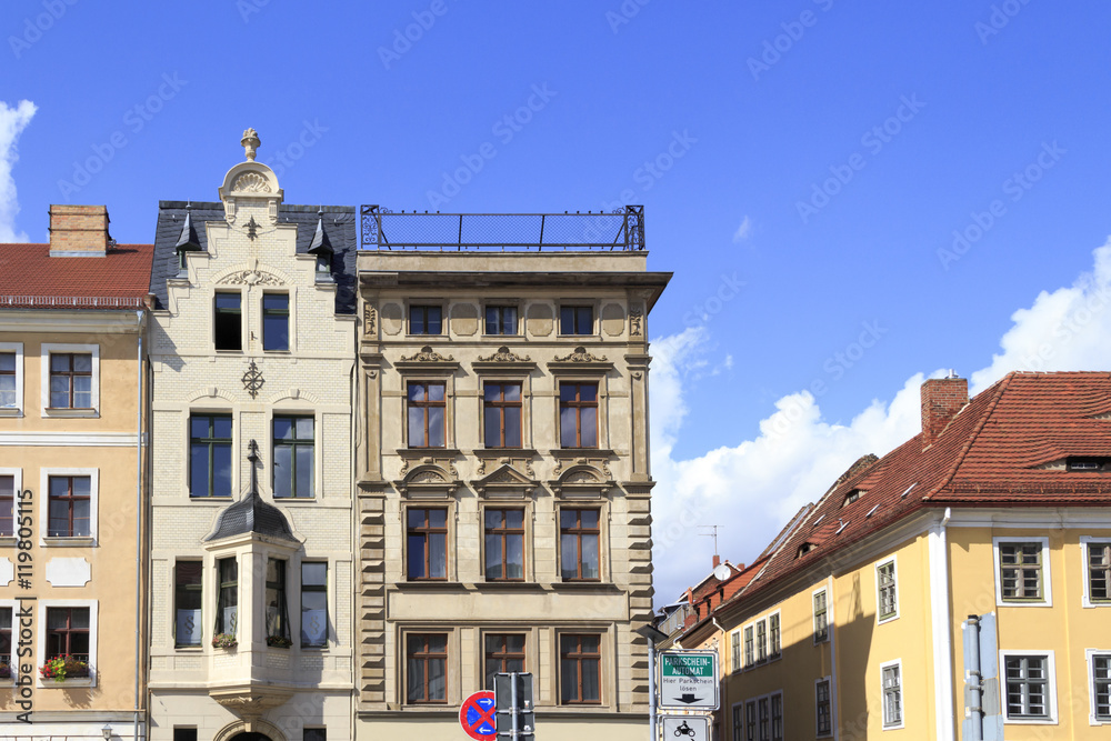 Altstadtfassaden in Goerlitz
