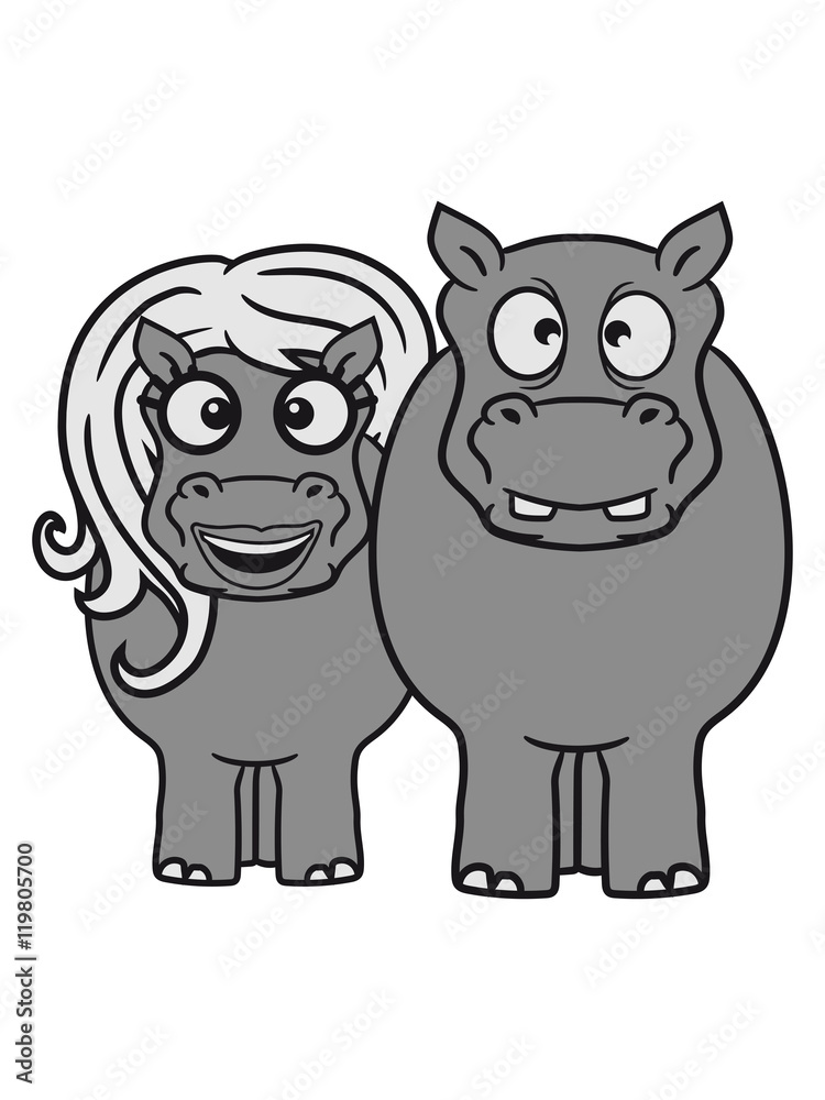 few buddies couple love love girl woman female girl sexy dick funny comic cartoon sweet little cute baby hippo happy child