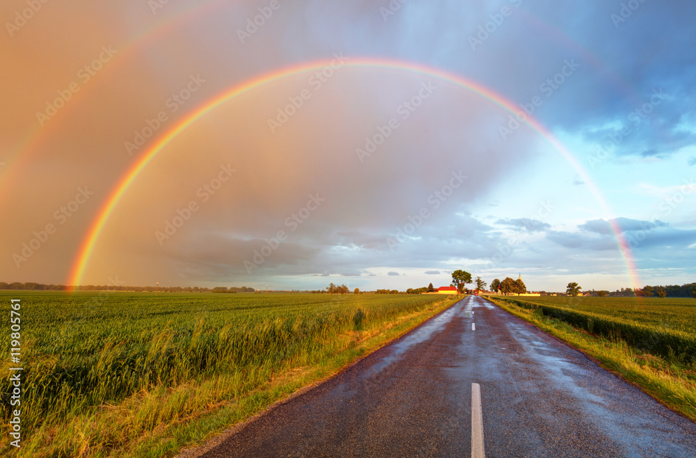 road to the rainbow
