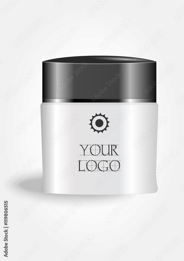 Cosmetic Package. Mock-up Cosmetic Package. Mock-up