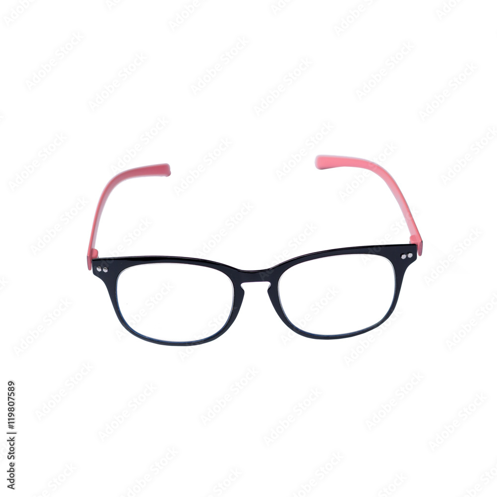Glasses Isolated on White Glasses Isolated on White