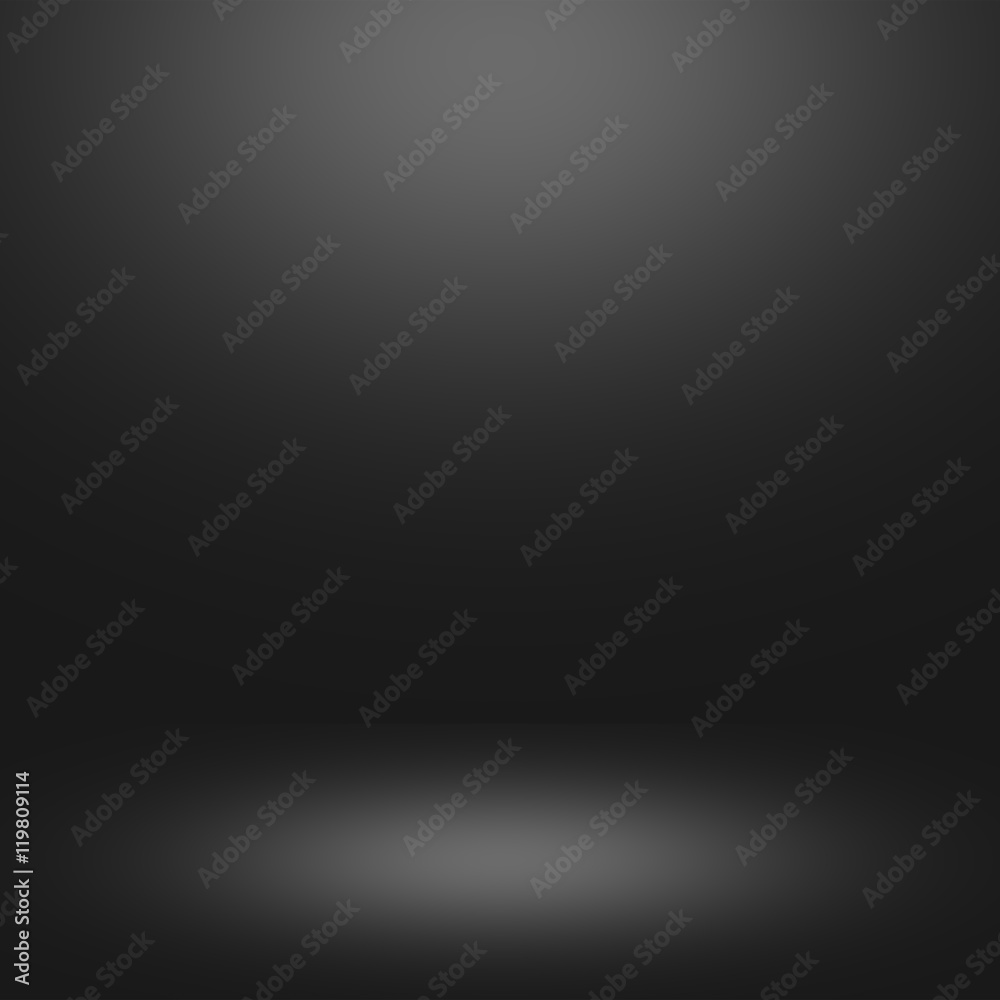 Abstract gradient grey room - display your products