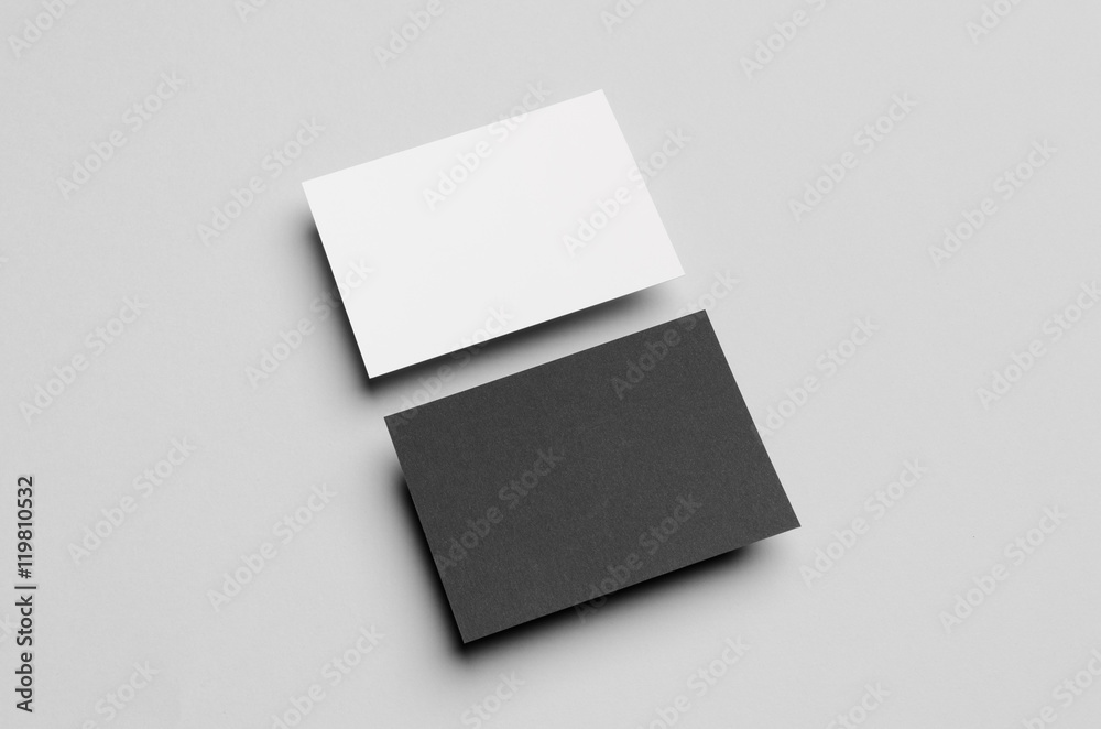 Black & White A6 Flyer / Postcard / Invitation Mock-Up Black & White A6 Flyer / Postcard / Invitation Mock-Up
