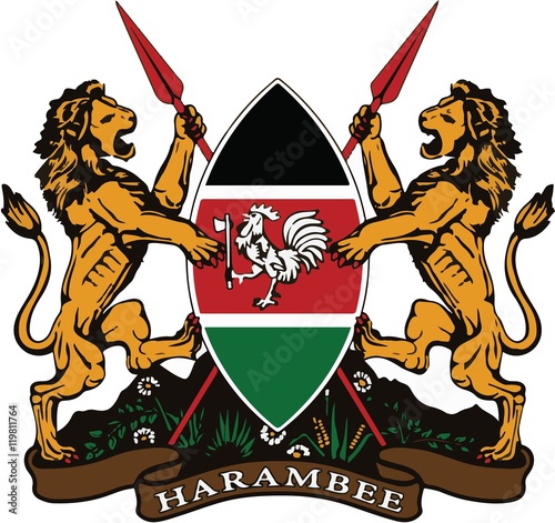kenya Coat of arm 