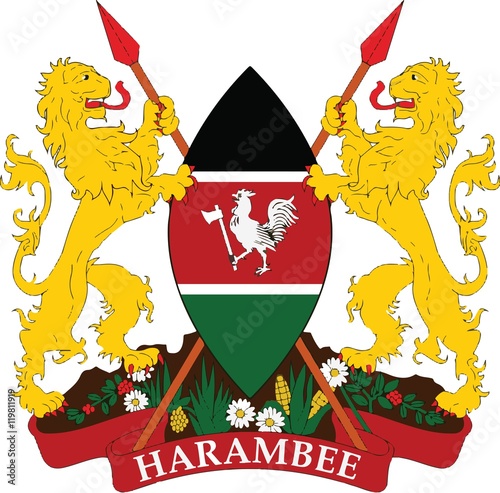 kenya Coat of arm 