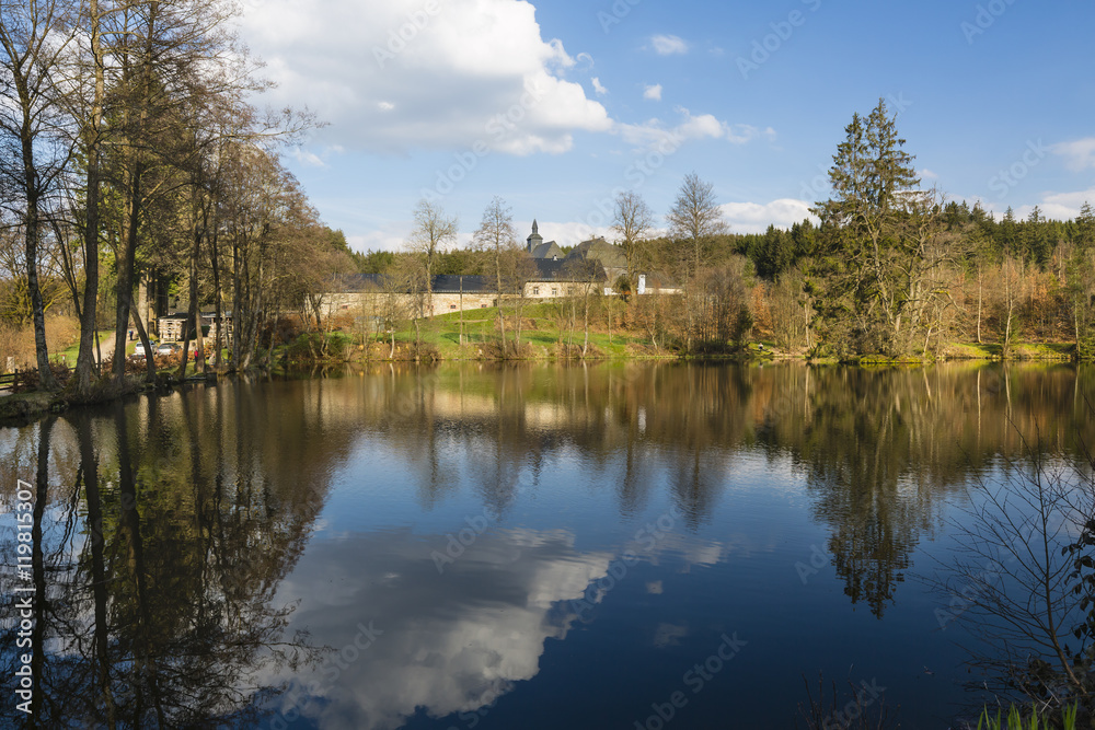 Monastery Reichenstein Near Monschau, Germany Monastery Reichenstein Near Monschau, Germany