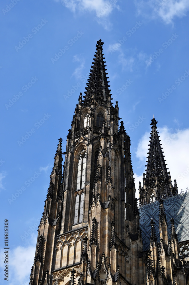 St. Vitus Cathedral, Prague, Czech Republic. Wide angle. Vintage
St. Vitus Cathedral, Prague, Czech Republic. Wide angle. Vintage