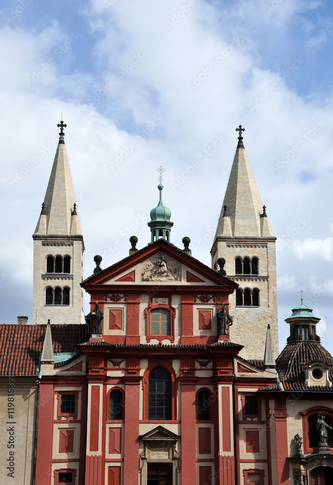 St. George's Basilica In Prague, Czech Republic
