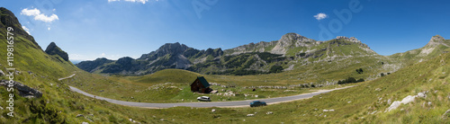 Mountain landscape in National Park Durmitor, Montenegro