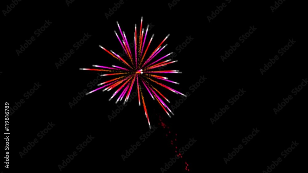  fireworks alpha transparence background 