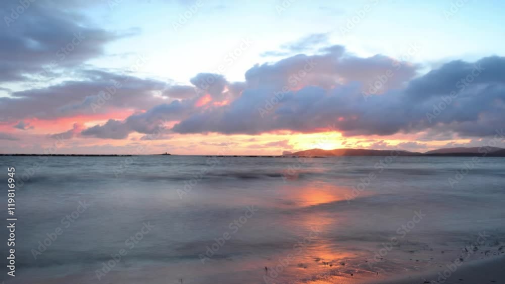 sunset in time lapse cinemagraph effect sunset in time lapse cinemagraph effect