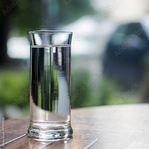 glass of water photo