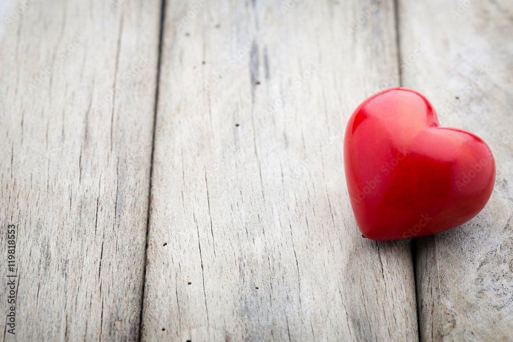 Red heart on the gray metal background. Red heart on the gray metal background.