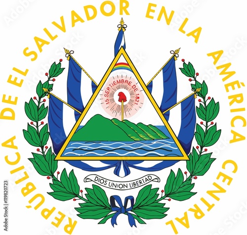 El Salvador Coat of arm 