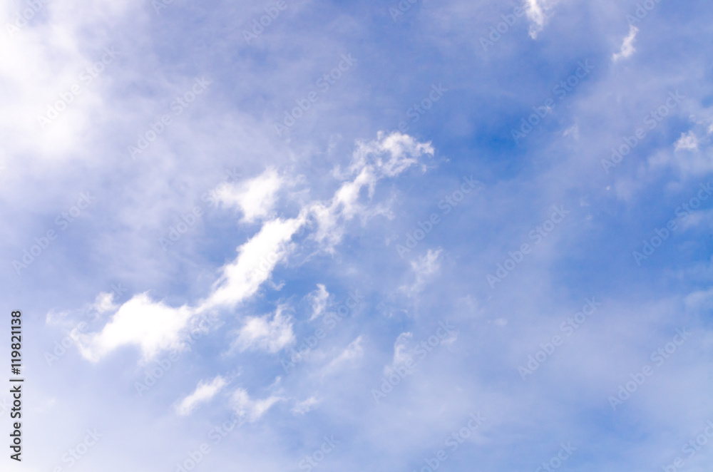 clouds in the blue sky clouds in the blue sky
