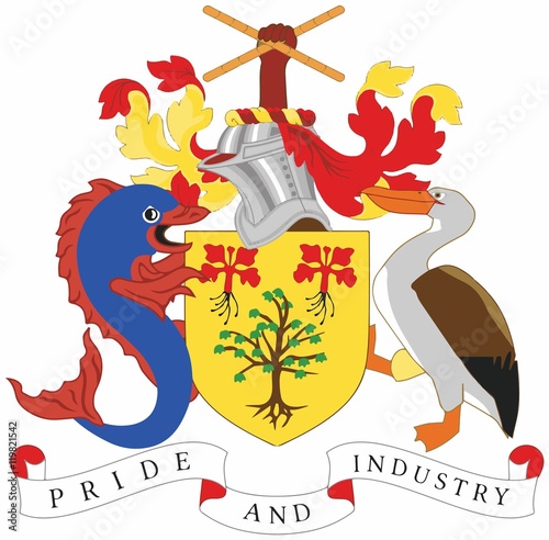 Barbados Coat of arm 