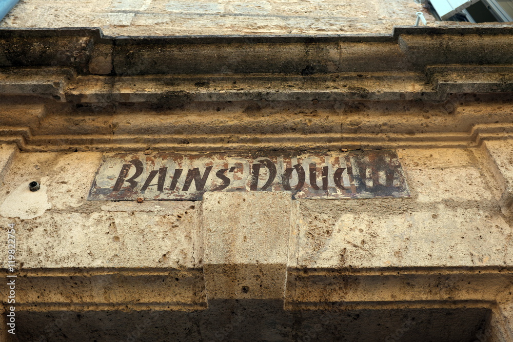 Fototapeta premium Bains douches