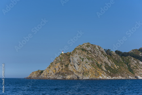 Faro de la isla de San Martiño (Islas Cíes, Pontevedra - España). © josfor