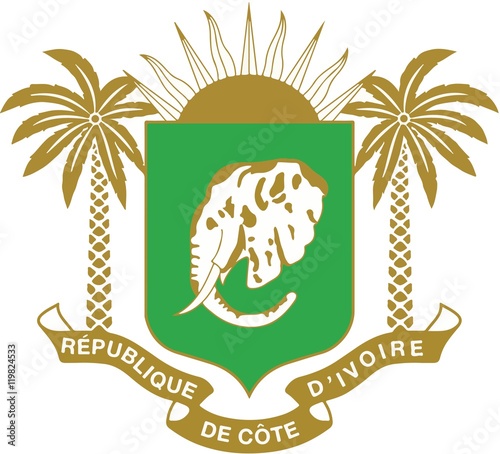 Cote d'Ivoire  Coat of arm 