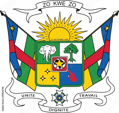 Central African Republic Coat of arm 